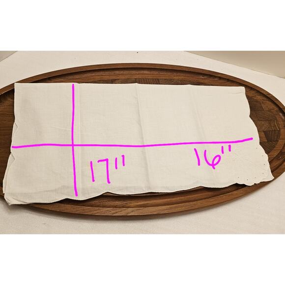 Irish Linen 8 Placemats & 8 Napkins Boutross Madeira Shell Set Hand Embroidery - Picture 11 of 14